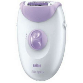 BRAUN 3170 PURPLE EPILATOR