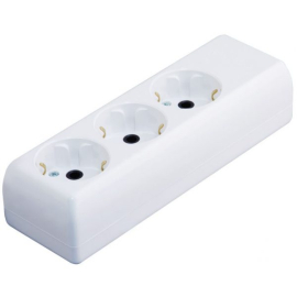 PRENOSNA PRIKLJUČNICA 3 MESTA 2M 3X2,5MM2
